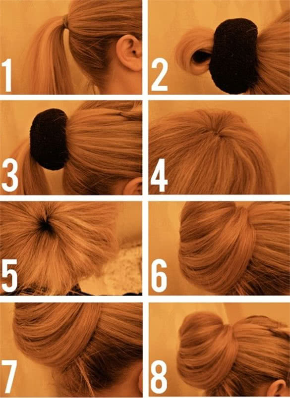 How To Do A Messy Bun With Long Hair 4 Bun Styles