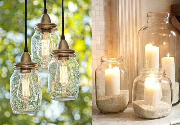 Glass Jar Lights