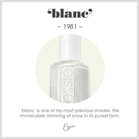 essie blanc