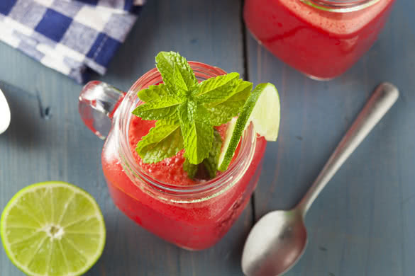 Refreshing Homemade Watermelon Agua Fresca with Lime