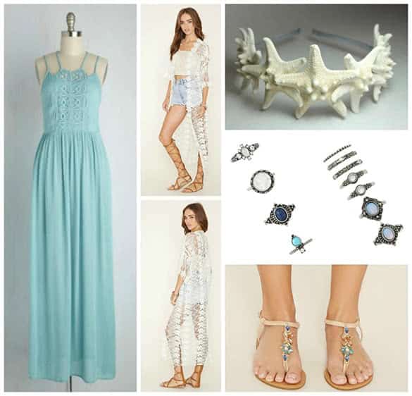 mermaid inspired outfit