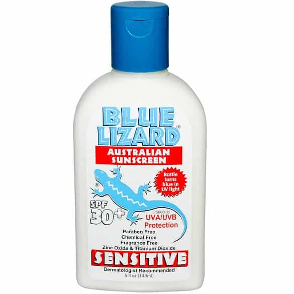 blue lizard sunscreen