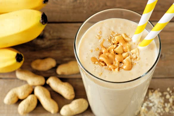 Banana and Peanut Butter Smoothie