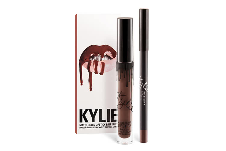 Kylie Cosmetics Liquid Lipsticks in the shade True Brown K
