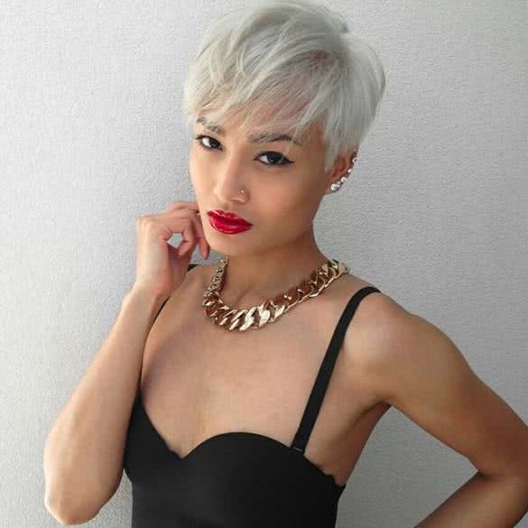 short hairstyles for asian women