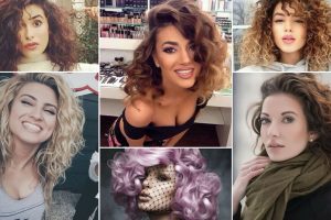 medium hairstyles for curly hair