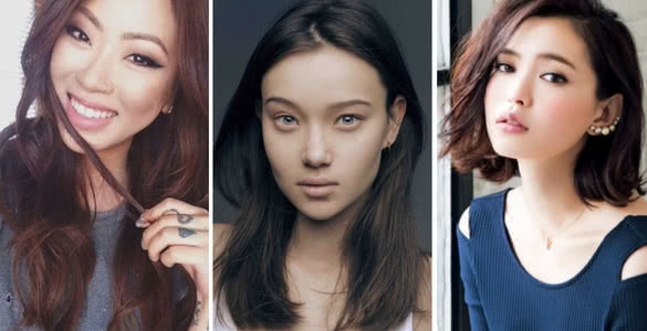 hair color for Asian skin tone