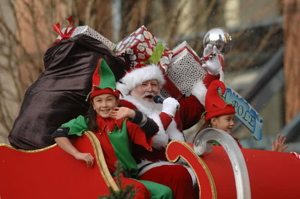 The Santa Claus Parade in Vancouver