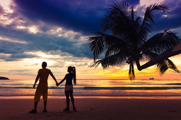 Couple on Bali, Indonesia