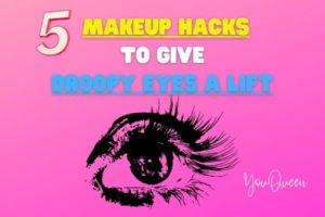 5 Makeup Hacks to Give Droopy Eyes a Lift