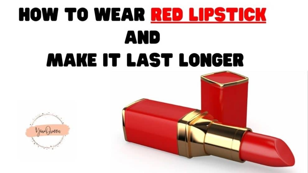 How to Wear Red Lipstick and Make it Last Longer