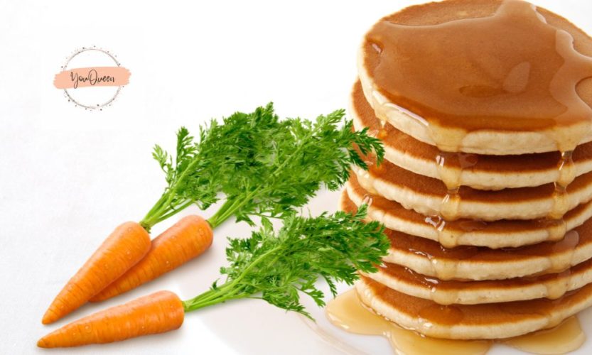 This image has an empty alt attribute; its file name is Carrot-Cake-Pancakes-1-833x500.jpg