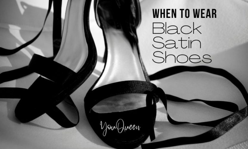 When to Wear Black Satin Shoes