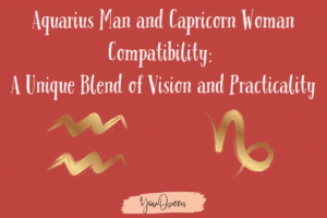 Aquarius Man and Capricorn Woman Compatibility A Unique Blend of Vision and Practicality