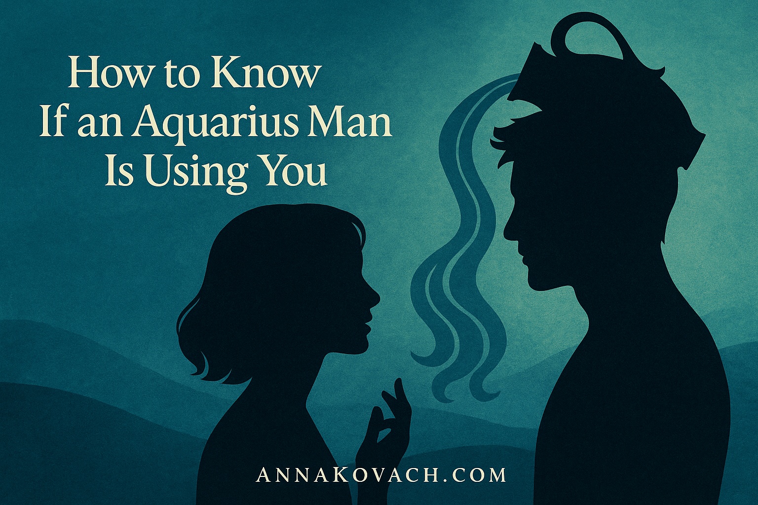 6 Hidden Signs an Aquarius Man Is Using You (Without Realizing It