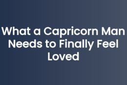 Anna Kovach blog header for the article What a Capricorn Man Needs to Finally Feel Loved