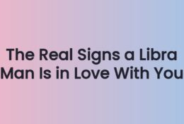 Signs a Libra man is in love with you